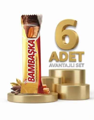 Bambaşka Çikolata 6 Lı Avantaj Paketi - GİMDES Helal Sertifikalı