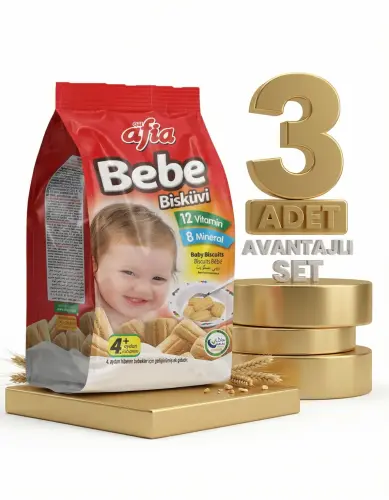 Bebe Büsküvi Afia - GİMDES Helal Sertifikalı