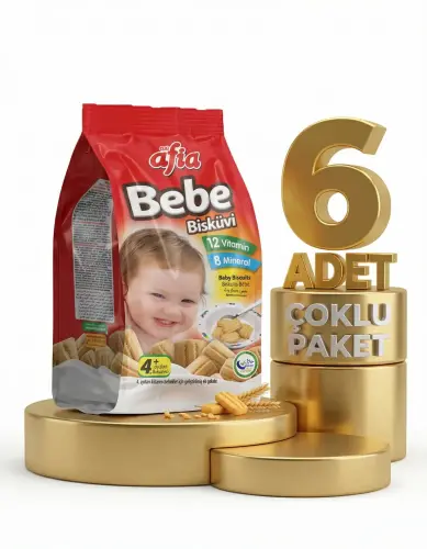 Bebe Büsküvisi Afia - GİMDES Helal Sertifikalı