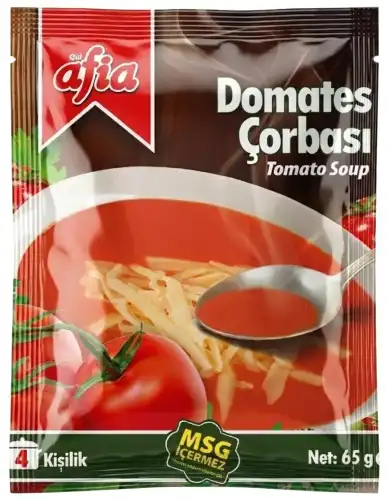 Afia Domates Çorbası - GİMDES Helal Sertifikalı