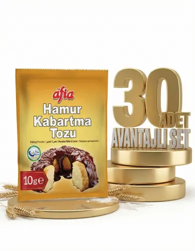 Afia Kabartma Tozu 30 Lu Avantaj Paketi - GİMDES Helal Sertifikalı