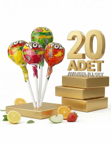 Afia Lolipop Şeker 20 Li Avantaj Seti - GİMDES Helal Sertifikalı