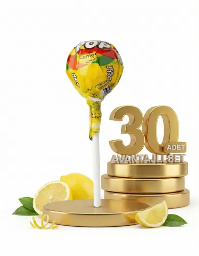 Afia 30 Lu Lolipop Şeker - GİMDES Helal Sertifikalı