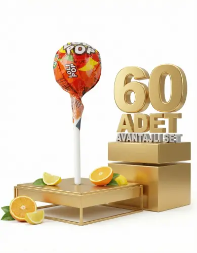 Afia Lolipop Şeker 60 Lı Set - GİMDES Helal Sertifikalı