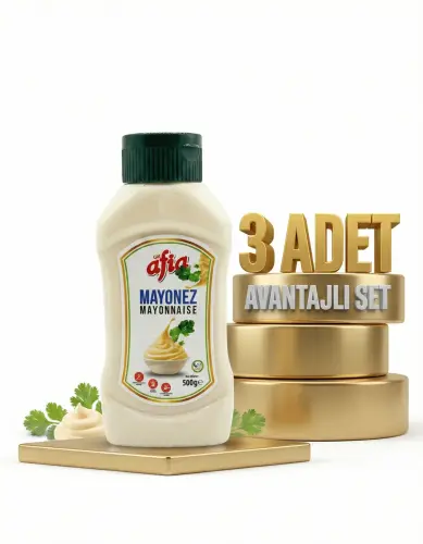 Afia Mayonez 3 Lü Set - GİMDES Helal Sertifikalı