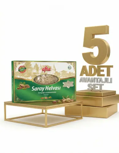 Afia Saray Helvası 5 Li Avantaj Paketi - GİMDES Helal Sertifikalı