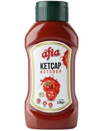 Afia Tatlı Ketçap - GİMDES Helal Sertifikalı