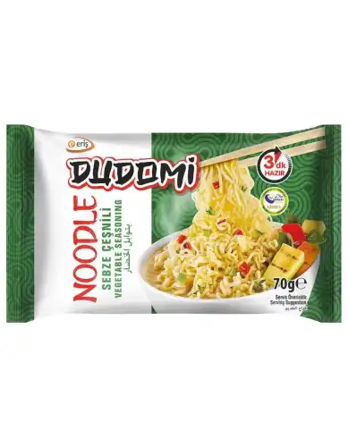 Dudomi Noodle Sebzeli - GİMDES Helal Sertifikalı