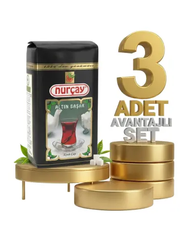 Nurçay Altıb Başak Çay 3 Kg - GİMDES Helal Sertifikalı