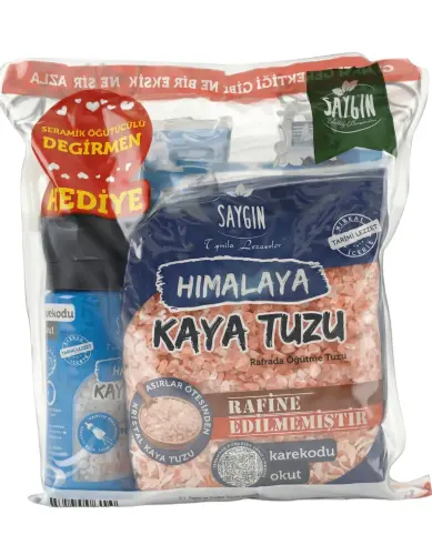 Saygın Tanışma Paketi Tuz - GİMDES Helal Sertifikalı