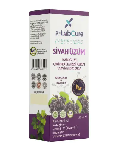 Siyah Üzüm Extratı - GİMDES Helal Sertifikalı