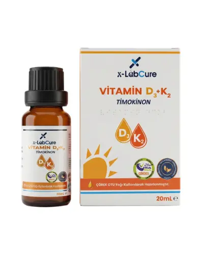Vitamin D3k2 - GİMDES Helal Sertifikalı