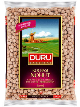 Duru Koç Başı Nohut 9 Mm 1 Kg - GİMDES Helal Sertifikalı