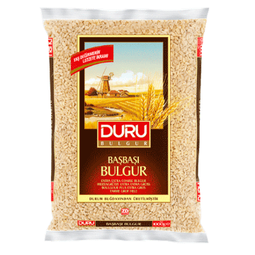 Duru Başbaşı Bulgur 1 Kg - GİMDES Helal Sertifikalı