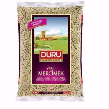 Duru Yeşilmercimek 1 Kg - GİMDES Helal Sertifikalı