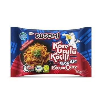 Dudomi Kore Usulü Körili Noodle 5'li Poşet 5x70 Gr.