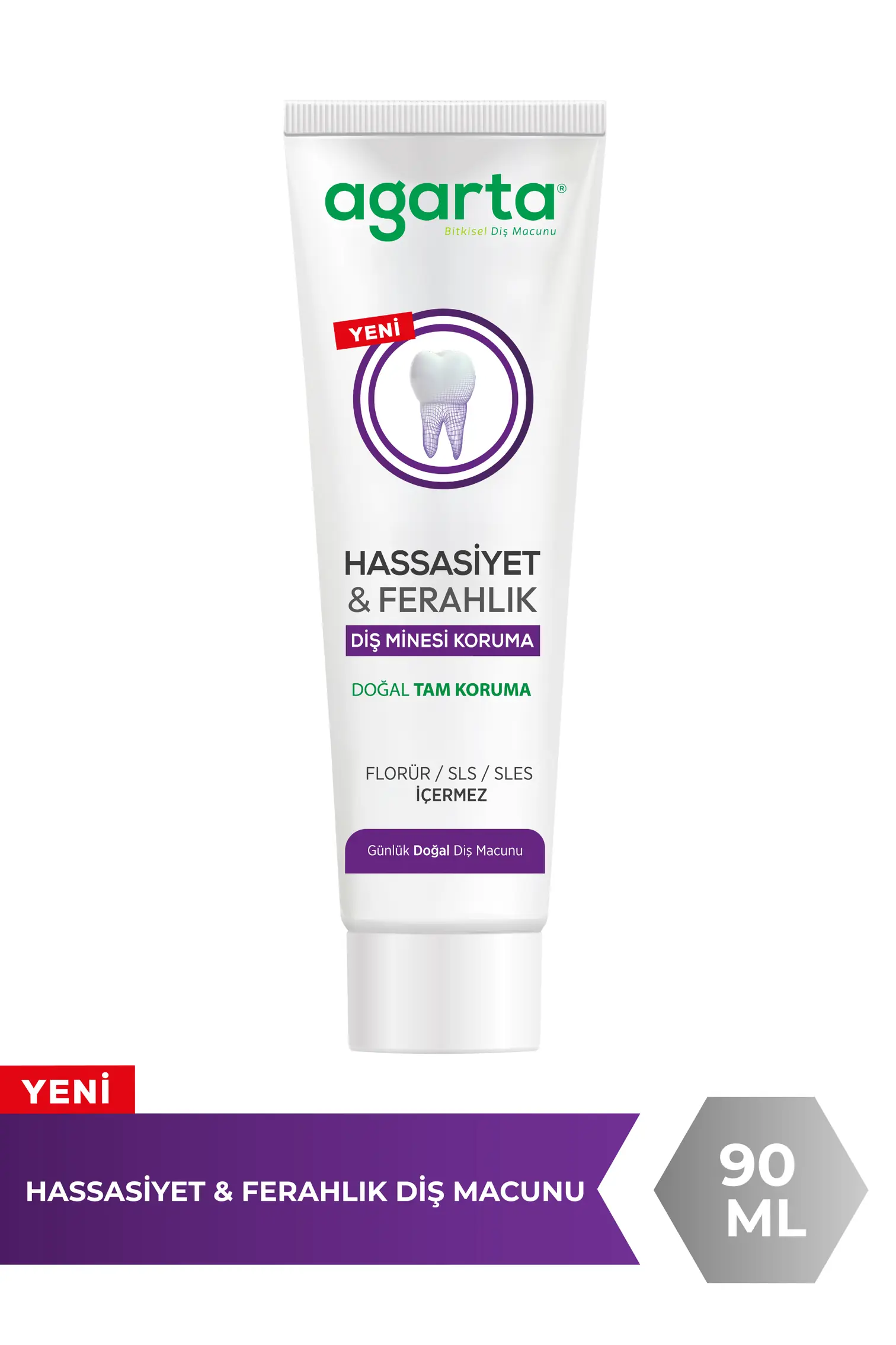 Doğal Hassasiyet Ve Ferahlık Diş Macunu 90 Ml