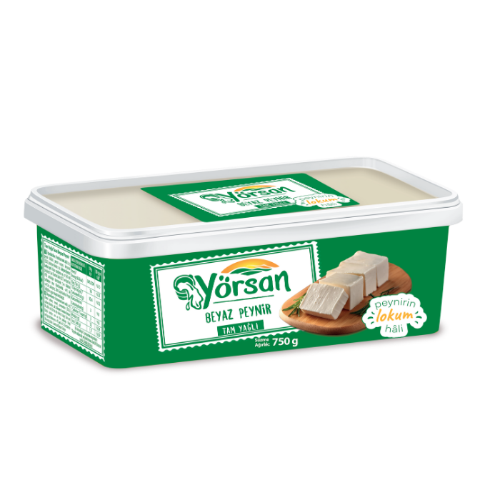 Yörsan Beyaz Peynir Lokum Kıvamında 750 Gr