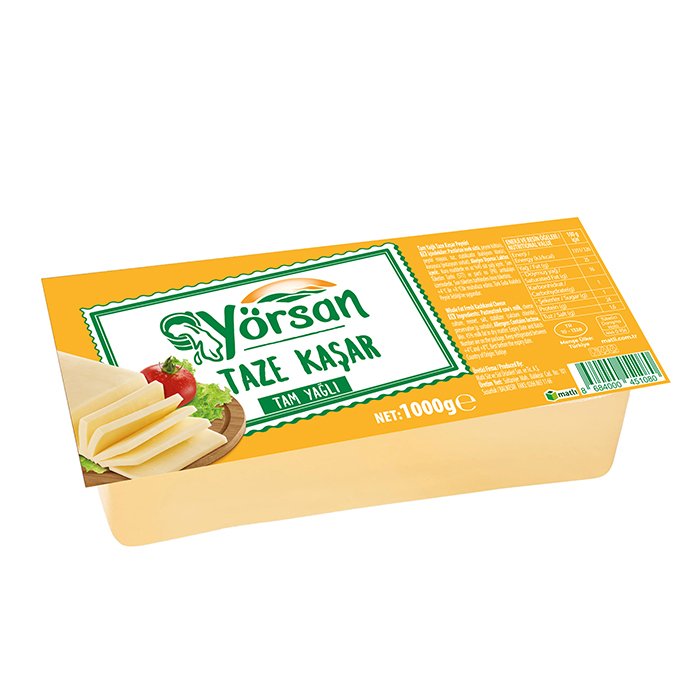 Yörsan Taze Kaşar 1 Kg