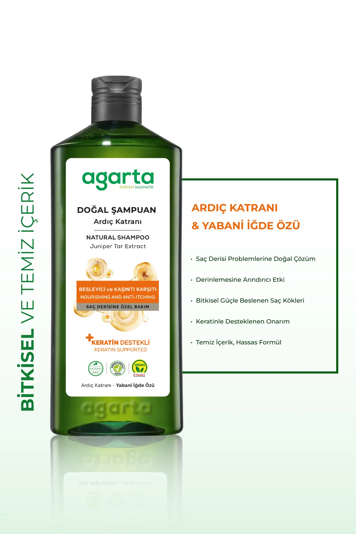 Ardıç Katranlı Şampuan Agarta 400 Ml