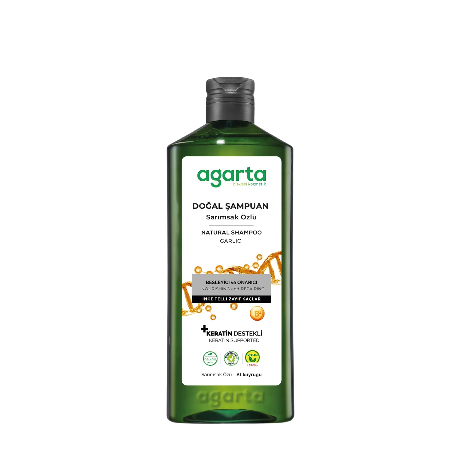 Sarımsaklı Şampuan Agarta 400 Ml