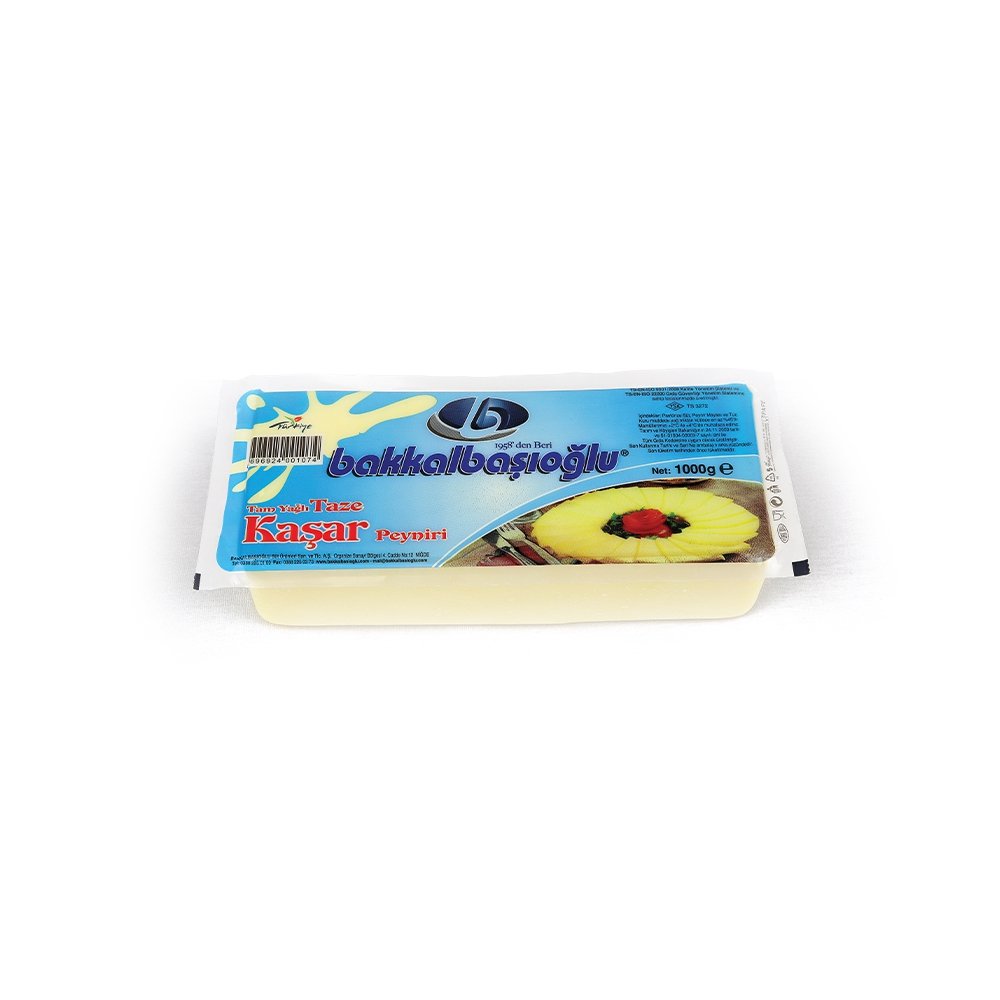 Bakkalbaşıoğlu Kaşar Peyniri 1000 Gr