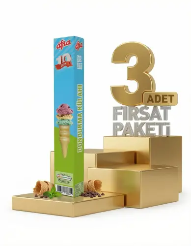 Afia Dondurma Külahı 3x10lu