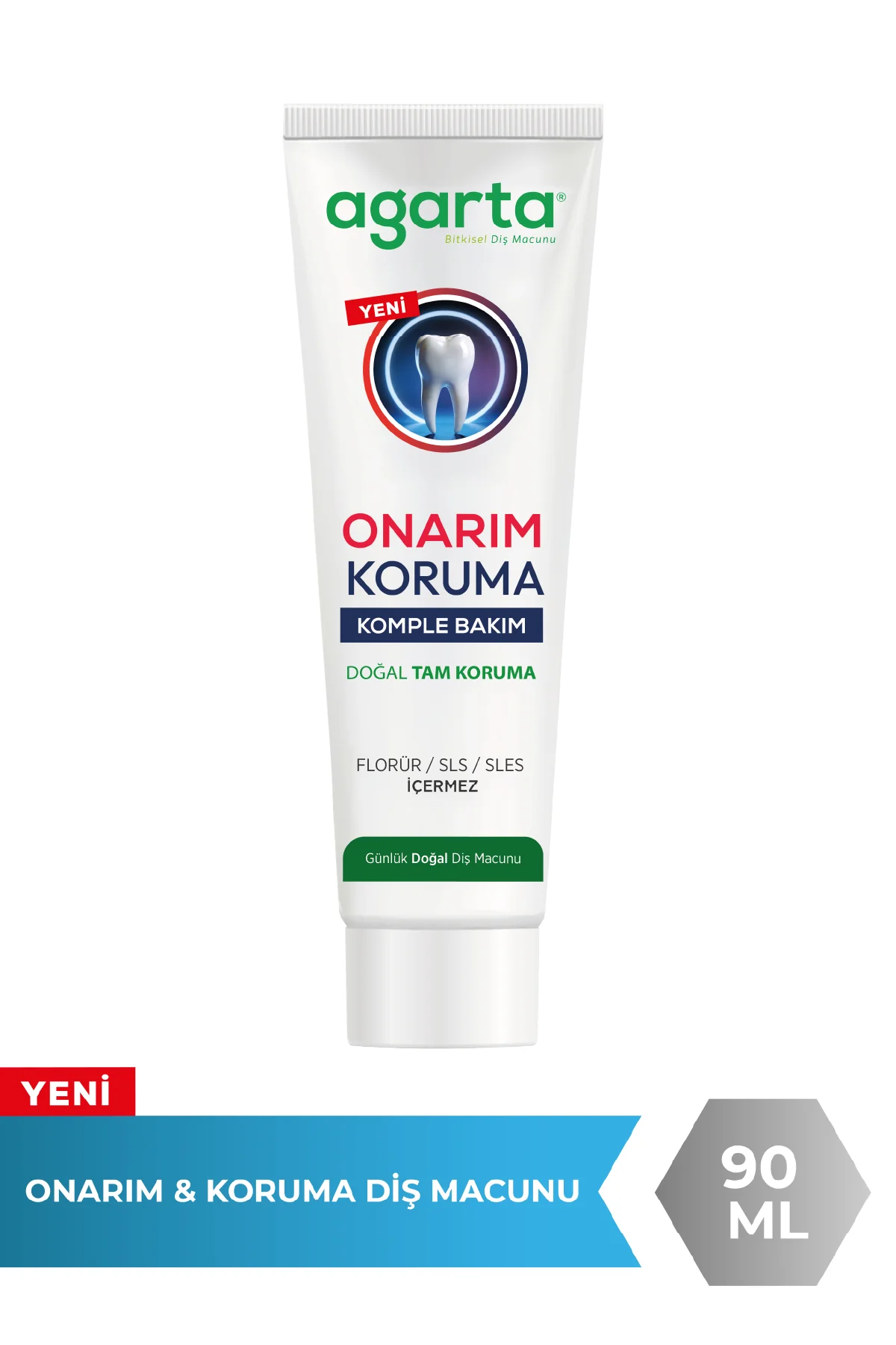 Doğal Onarım Koruma Komple Bakım Diş Macunu 90 Ml